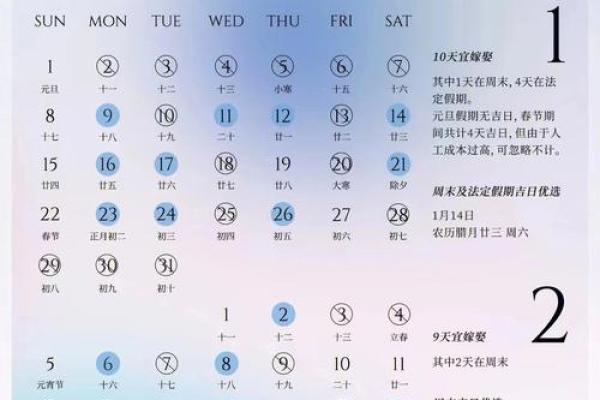 一年一度万年历开市，抢抓机遇的黄金时刻
