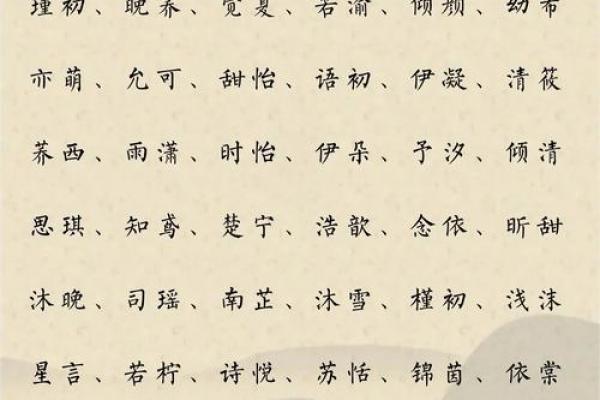 诗经经典名字大全推荐与解析
