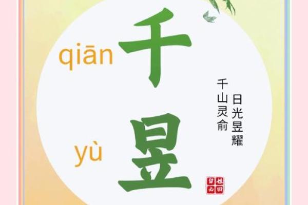 昱字在名字中的象征意义与文化内涵