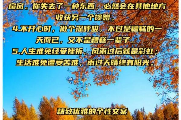 命运走势与性格特征