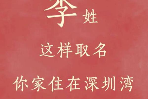适合李姓女孩的名字：结合传统与现代的完美选择