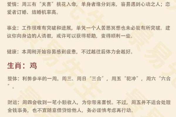 鸡年运程预测：事业、财富与感情运势全透析