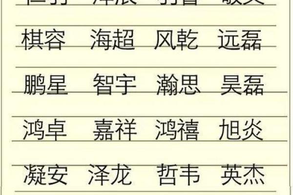 以子字为核心的男孩名字大全