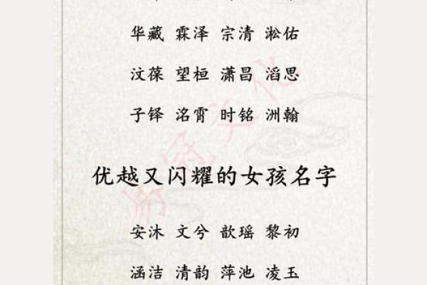 为您的宝宝挑选一个高雅而独特的名字