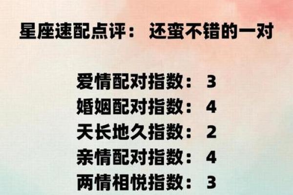 最适合你的星座配对揭秘