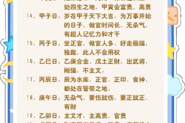 生辰八字解析：揭开命运的秘密