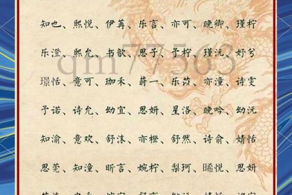 如何为龙起一个独特又富有寓意的名字