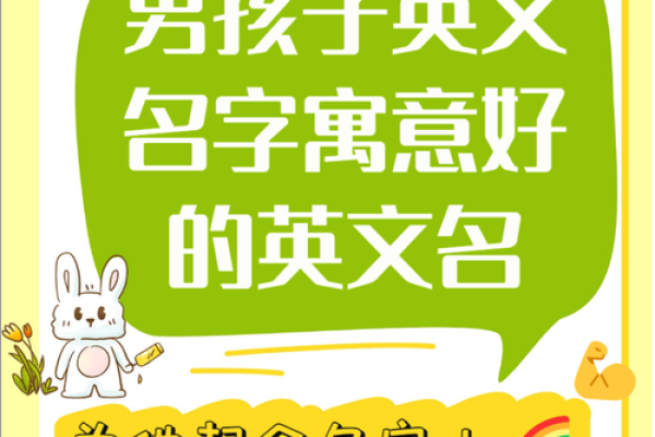 如何为男孩子挑选一个独特的英文名字