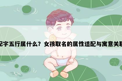 妃字五行属什么？女孩取名的属性适配与寓意关联